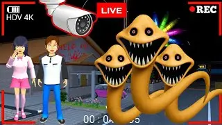 Yuta mio Panik Ada monster cacing Alaska di Kota SAKURA ‼️😱 SAKURA SCHOOL SIMULATOR
