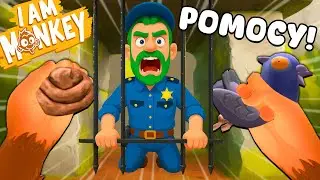 UWIĘZIŁEM POLICJANTA w I AM MONKEY!