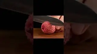 Amazing Lychee Jelly Fruit Reveal! 💖💧#JellyFruit #Lychee #Satisfying #FoodTok #ASMR #JellyDessert