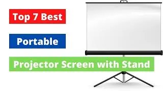 ✔️ Best Portable Projector Screen With Stand (Top best 7 in 2021)