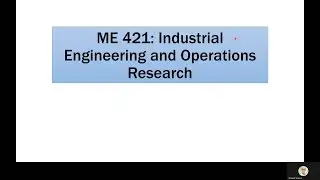 ME421: Introduction