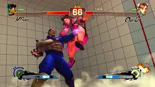 M.Bison vs Chun-Li (Very Hard) - Ultra Street Fighter IV All Characters