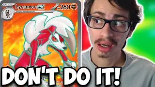 This Is Why You DON'T Want To Attack Lycanroc ex Now! 140 Damage For KOing It! PTCGL