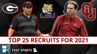 Top 25 Recruits In College Football And Where They Signed | 2021 National Signing Day