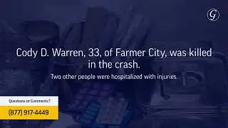 Cody Warren Killed, 2 Injured in Truck Accident on I-57 near Mattoon, IL