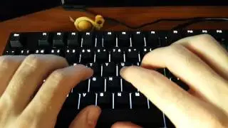 CODE Keyboard Cherry MX Brown - 90 WPM Typing Test