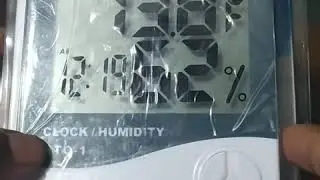 Temperature  & humidity  meter