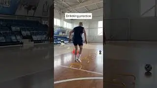 Dribbling practice #futsaltraining  #futsal  #shorts