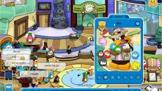 Club Penguin: Meeting PH for the very first time! New Mascot