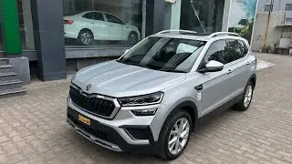 DEMO CAR FOR SALE | UNREGISTERED | SKODA KUSHAQ | 1.0 TSI MT | PRESTIGE | SILVER | 10,000 KM RUN