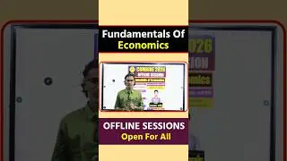 Fundamentals of Economics | By Gajanan Bhaske | #upsc #mpsc