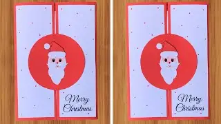 DIY Christmas Card 2025 🎄 | Easy Handmade Holiday Greeting Card with Creative and Elegant Design