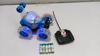 Remote Control Rc stand car 360&deg; Rotating Unboxing Testing, Stand car, 3d lights stand car