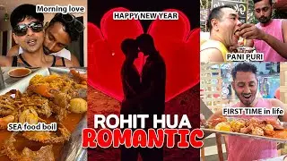 First Time Seafood Boil in Goa 🦐 | Hotel Shift & New Year Night Party 🎉| Mr & Mr Rohit❤️