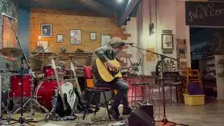 SAM JONES - Bulletproof (live at High Peak Bookstore & Cafe, Buxton ENGLAND 27.4.24)
