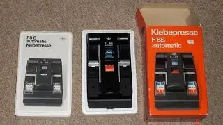 Klebepresse F 8S, tutorial