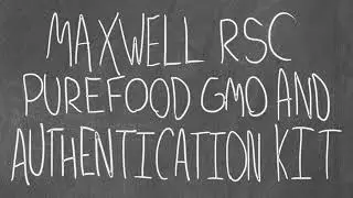 Maxwell RSC en muestras alimentarias