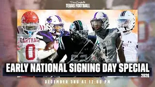 LIVE: Class of 2026 Early National Signing Day Special