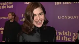 Alexandra Daddario Interview at the I Wish You All The Best Movie Premiere