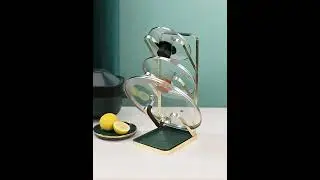 Pot lid holder with spoon rest