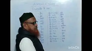 ANIMALS NAME                                    (JANWAR KA NAAM)