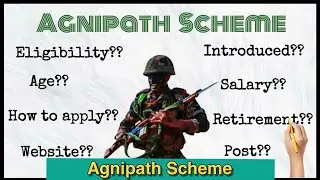 Agneepath Scheme in Bengali | How to Apply, Website, Salary, Post, Eligibility, Age & Recruitment