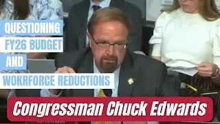 Congressman Edwards questions SEC Chairman Atkins on FY26 budget, workforce reductions