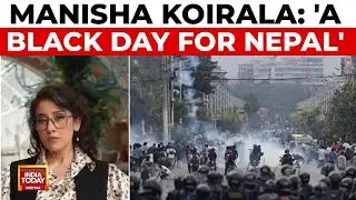 Manisha Koirala on Nepal Deadly Protest: 'Demand For Justice Met With Bullets' | India Today News