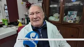 Teramo | Walter Di Antonio, 94 anni, ancora lavora: è barbiere da 81 anni