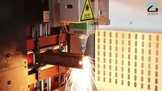 3mm Angle Iron Cutting by 1500w Fiber Tube Laser Cutter