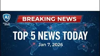 Top 5 News Today | Daily AI News | Jan 7, 2026