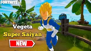 Fortnite New(Super Sayian) Vegeta GAMEPLAY, Chapter 3 Season 3.