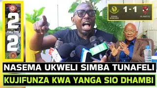 KISUGU:ACHARUKA SIMBA TUMEFELI, TUKUBALI TU TUJIFUNZE KWA YANGA SIO DHAMBI , WAMETUACHA MBALI SANA.