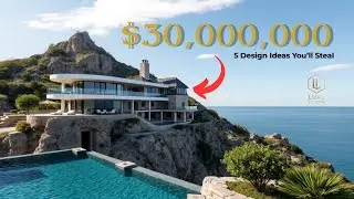 $30M Cliffside Mansion │ 5 Design Ideas You&rsquo;ll Steal