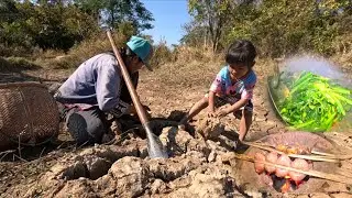 ขุดเขียดนา//ຂຸດຂຽດນາ