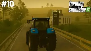 الحلقه 10 | نزول الثلوج وبيع القطن | Farming simulator 23 