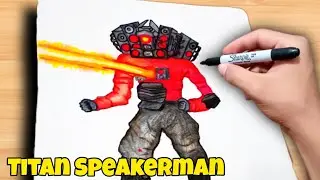 💥 Dibujo al Tit&aacute;n speaker man (episode 74) destroyed part-2 TITANS [counter arts]
