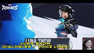 Judy Alice Lee - Luna Snow Character - Marvel Rivals Dialogue Voice Lines