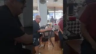 Wassan, myself and the cuddly cat at Dragon apartments. Pattaya