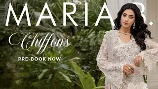 Maria.B Luxury Chiffon Unstitched Collection 2025 | Maria.B New Luxury Unstitched Collection'25 