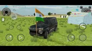 #viral video #Dj wali thar #scorpio car games video 