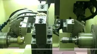 K&Uuml;RESEL VANA MİSKETİ  İŞLEYEN CNC TRANSFER MAKİNESİ