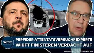 PUTINS KRIEG: Russen zerstören Zug! Perfider Attentatsversuch? Experte wirft finsteren Verdacht auf!