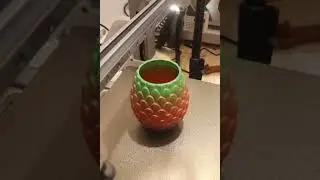 3D Print Timelapse: Contemporary Vase 🏺✨ | Modern Minimal Design (Bambu Lab P2S/A1 Combo)