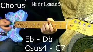 Roxy Music -  Avalon - Guitar Chords Lesson