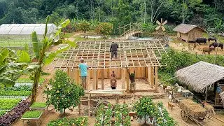 Country Life: Orphan Boy Building Outdoor Kitchen After Losing Everything to Disaster