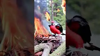 This Mother Bird&rsquo;s Nest Will Leave You Speechless! 🐦🔥 #shorts #wildlife #birdmom