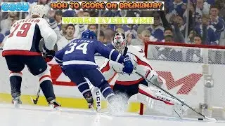 NHL 18 how to score on a penalty shot/ breakaway (works every time)