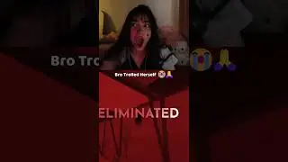 Bro trolled herself 😭🙏