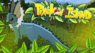 THE ADVENTURE BEGINS - PIXELMON ISLAND SMP #1 (Pokemon Go Minecraft Mod)